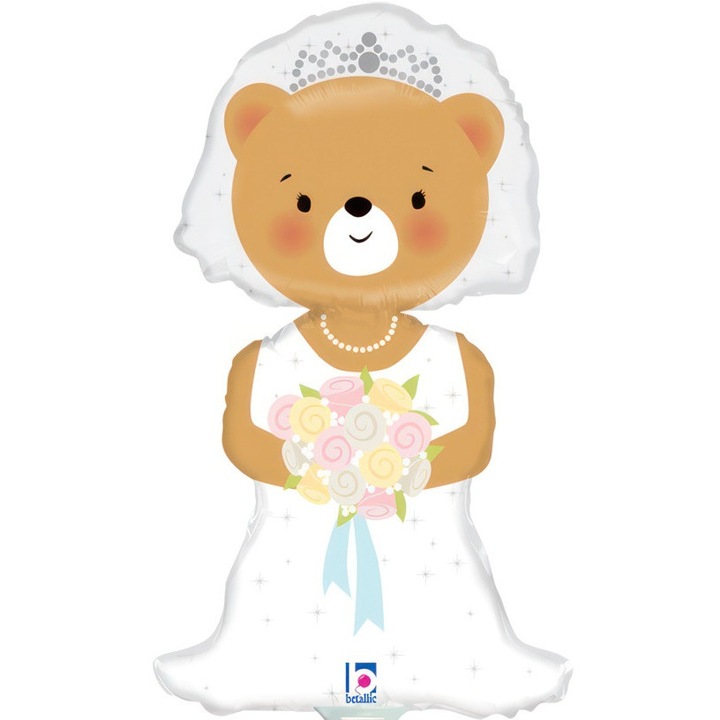 Grabo Menyasszony fóliaballon 35cm, dekoratív, partira