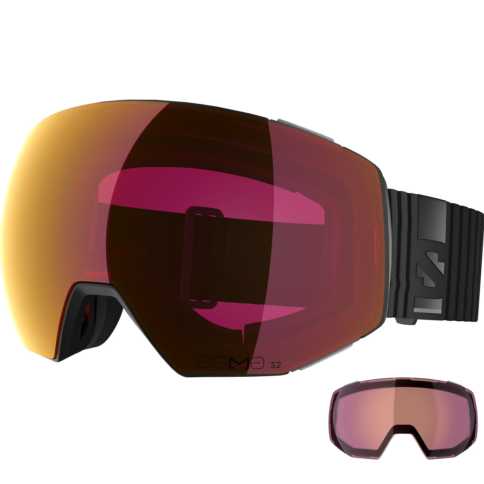 SALOMON RADIUM PRIME 格安出品 Ochelari ski Salomon adulti Radium Prime Sigma, BLACK/PR - eMAG.ro