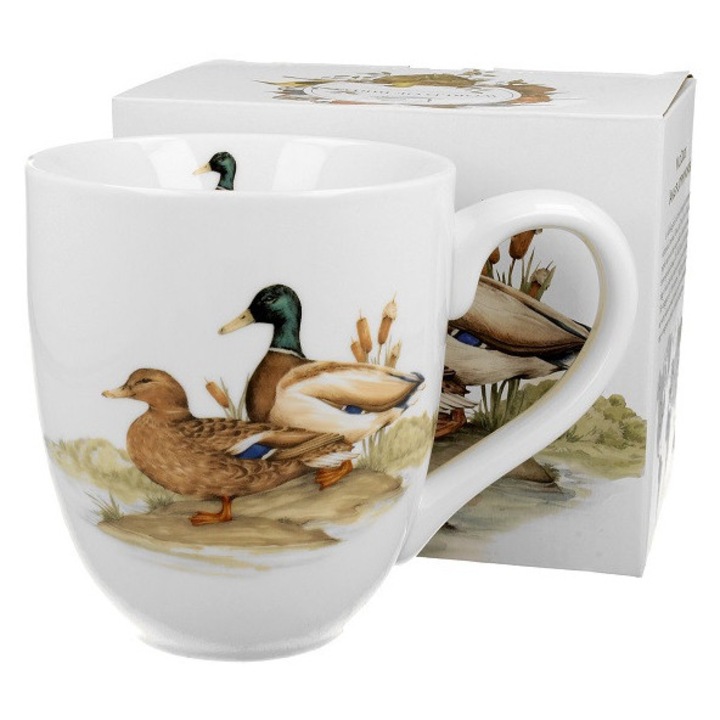 Cana Duo Ptasi swiat XXL 1000 ml, crem, 12x13,5cm