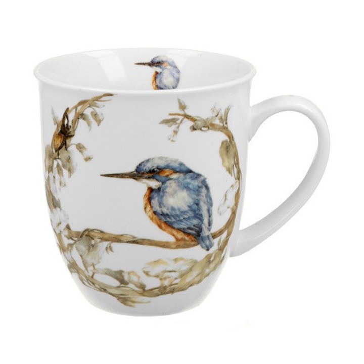 Cana Duo, colectia Ptasi swiat, 400 ml, crem, 9,3x10cm