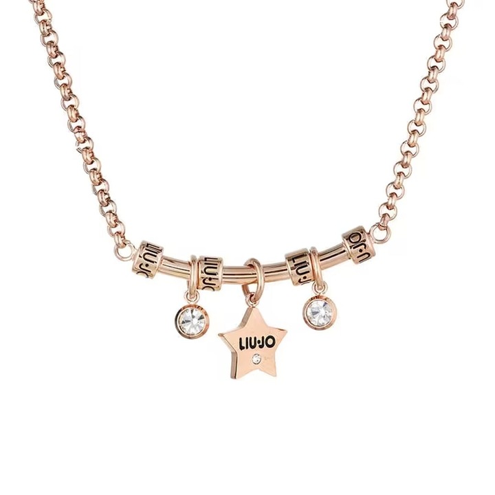 Pandantiv Dama LIU JO LJ1773 Aur roz