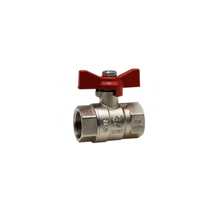 Robinet sfera pentru apa filet interior - interior, 1/2"