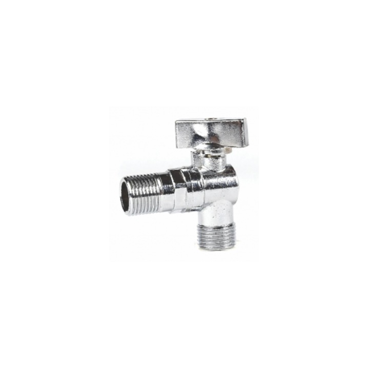 Robinet coltar pentru apa cu Filtru si Capac, 1/2" x 1/2", Premium