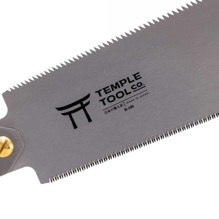 美品 TEMPLE GUARE ロンT L RETRIBUTE RECORDS Fierastrau japonez profesional cu doua muchii Ryoba TEMPLE TOOL