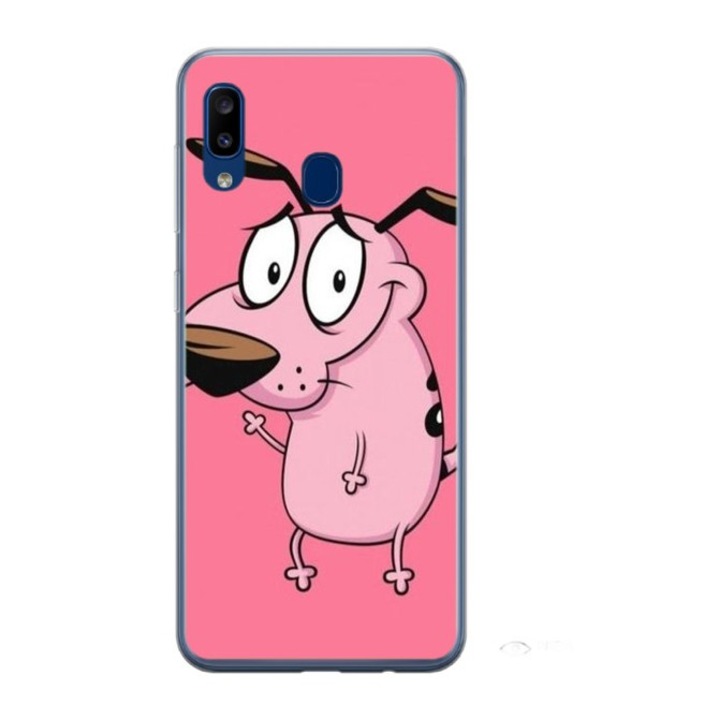 Husa personalizata HQ Print si Folie de Silicon pentru Samsung Galaxy A40, Courage, S1D1M0063, Atlas