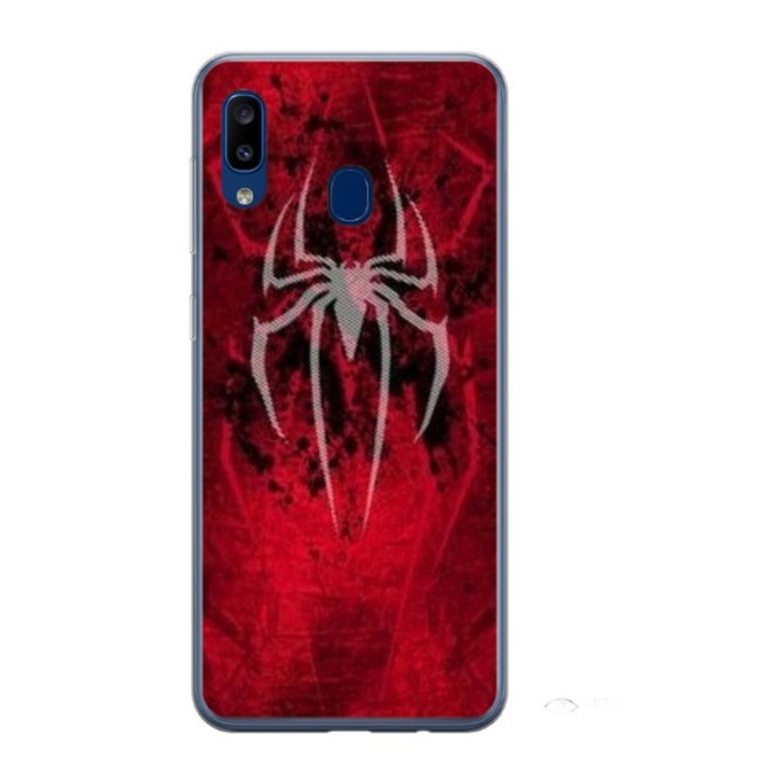 Husa personalizata HQ Print 360 de grad pentru Samsung Galaxy A20, Spiderman #1, S1D1M0167, Atlas