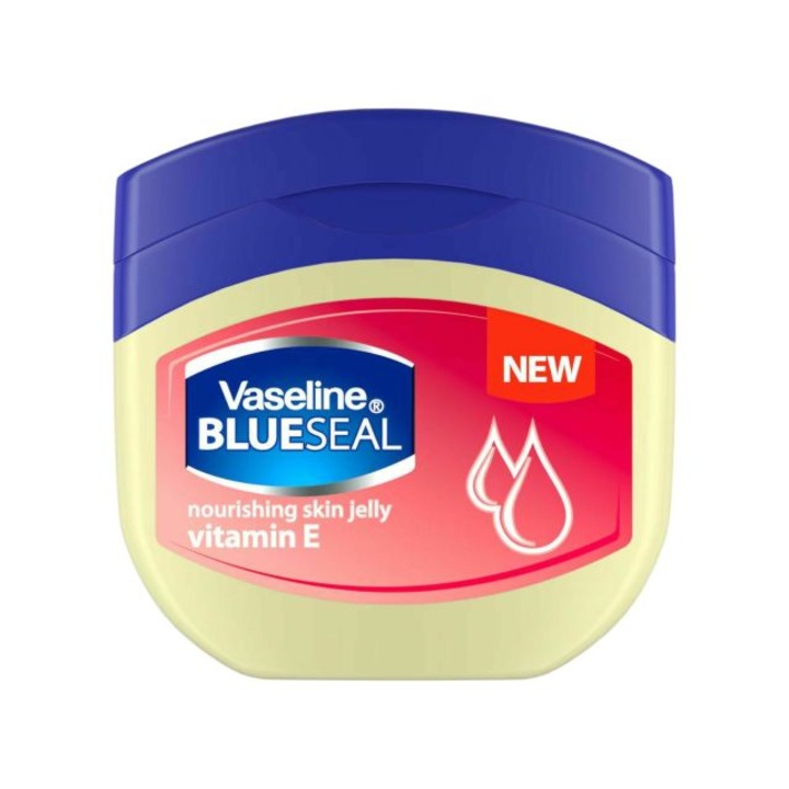 Crema hidratanta Vaseline Blue Seal cu vitamina E, 100 ml, non-comedogenica, pentru femei
