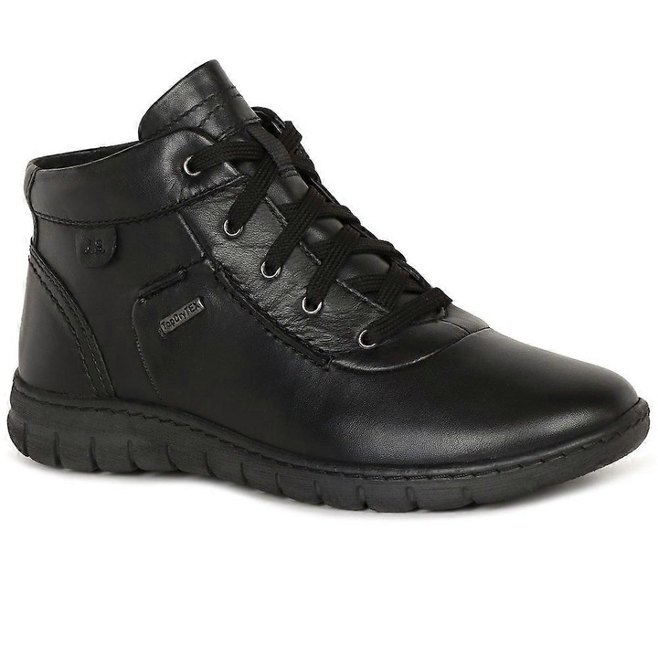 Ghete de dama Steffi 53, piele - 54794, Negru
