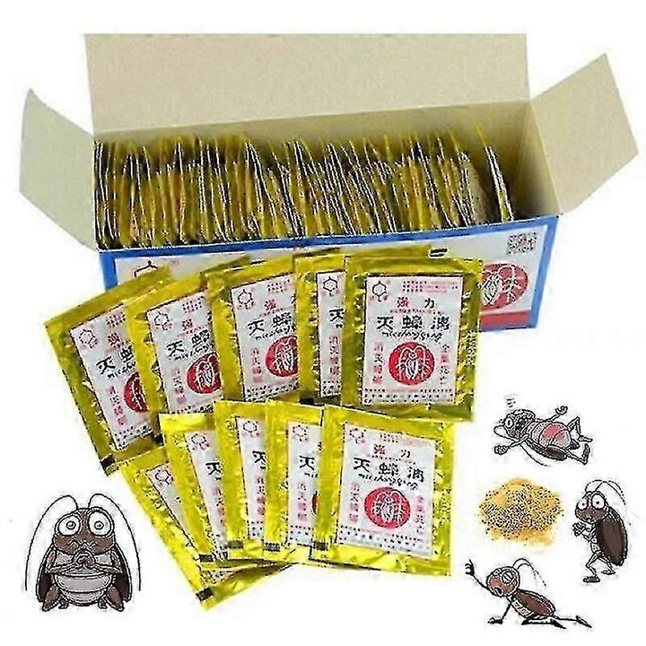 Set 10 Baituri pentru Uciderea Carabusilor, Pesticid Pulbere, Eficient, 3g fiecare