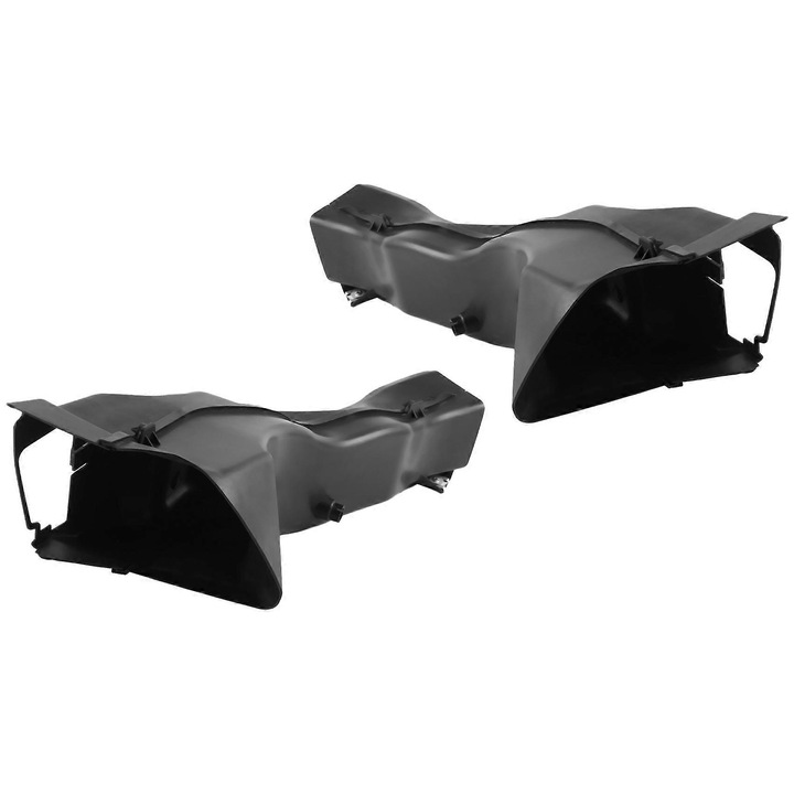 2 db-os autó légcsatorna készlet, bal/jobb, Bmw X5/X6/F15/F16 modellekhez, fekete
