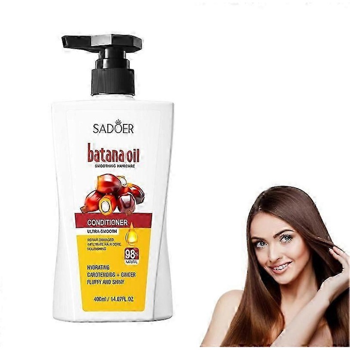 Балсам за коса с масло от Батана, възстановяване и подхранване, 1 бр.