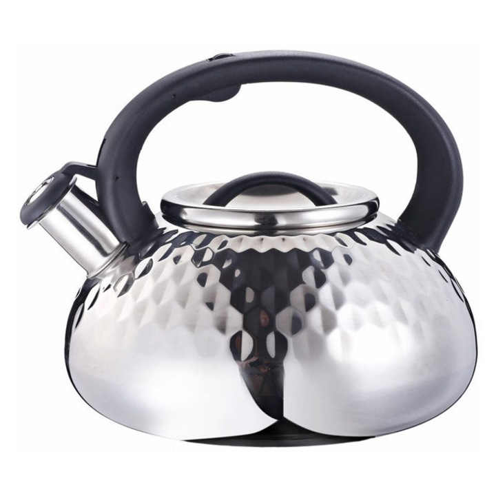 Teáskanna Feniks Olo 3l, rozsdamentes acél, gyémánt, ezüst