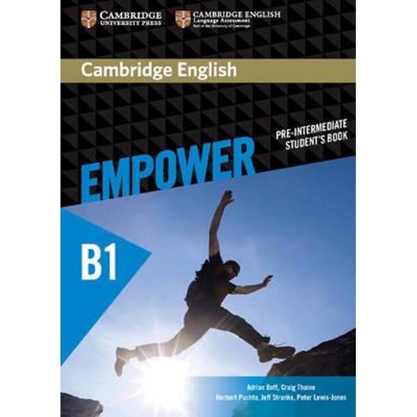 Cambridge English Empower Pre-Intermediate Student's Book