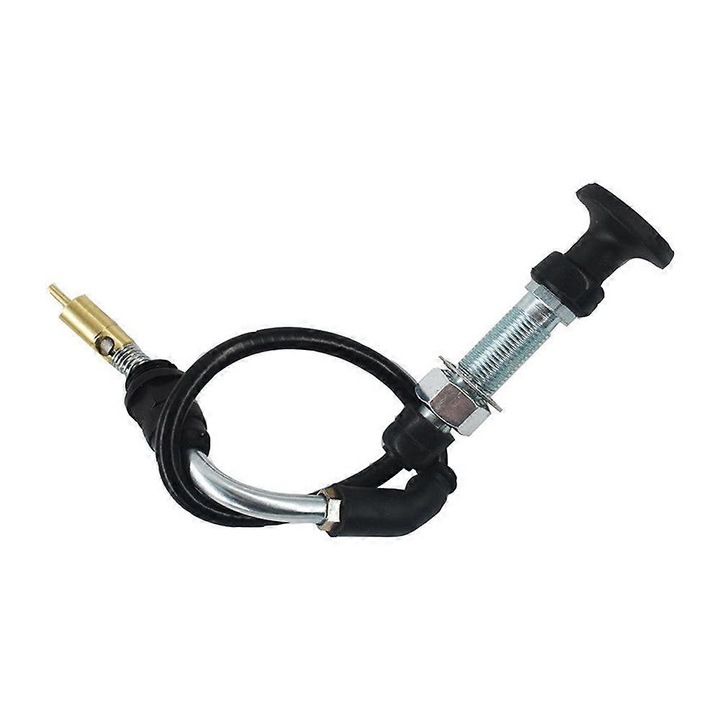 Cablu carburator, plastic, negru, 1 set