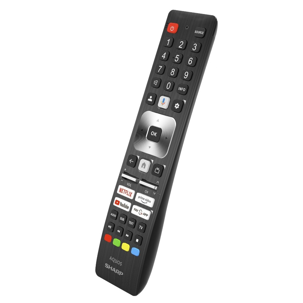 Televizor QLED Sharp 109 cm 43" 43HR7265E, Ultra Hd 4K, Smart TV, WiFi
