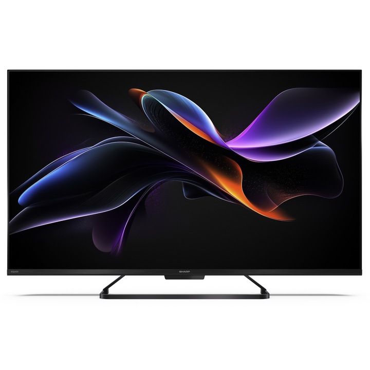 Sharp 43HR7265E 43" QLED 4K Google TV, 144Hz, Dolby Vision IQ, Dolby Atmos/DTS:X, HDMI 2.1 (4K@144Hz), VRR/ALLM, eARC