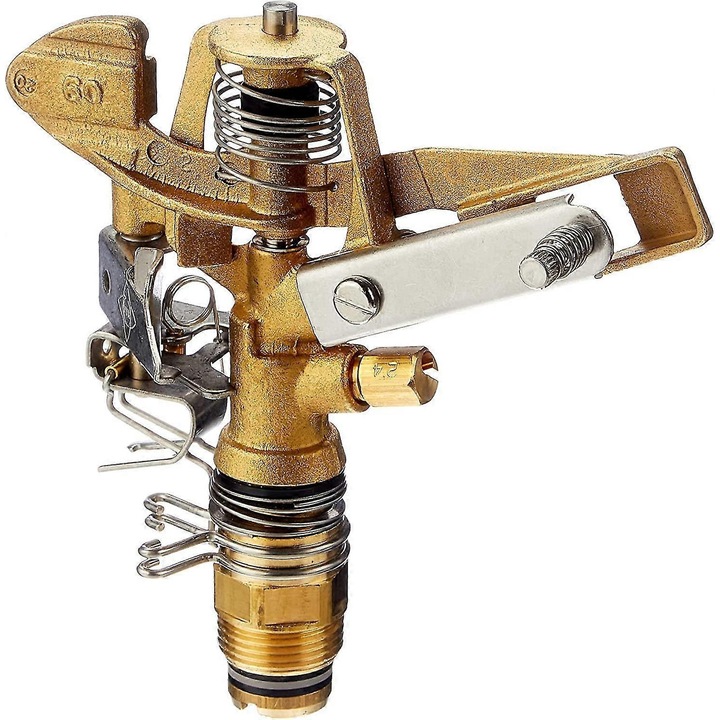 Кръгъл разпръсквач, V60, златист цвят, материал месинг, връзка 3/4"