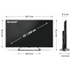 Televizor QLED Sharp 109 cm 43" 43HP6265E, Ultra HD 4K, Smart TV, WiFi