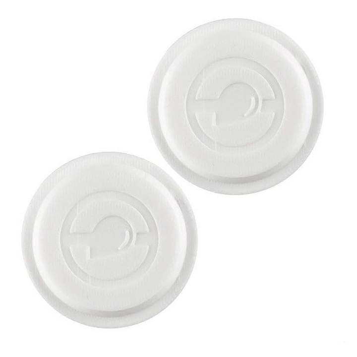 Set 2 capace duza jet piscina, alb, plastic