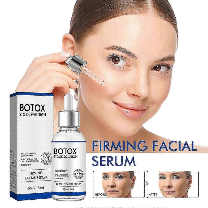 Serum facial Btx, anti-imbatranire, anti-riduri, cu vitamine C si E, 30ml