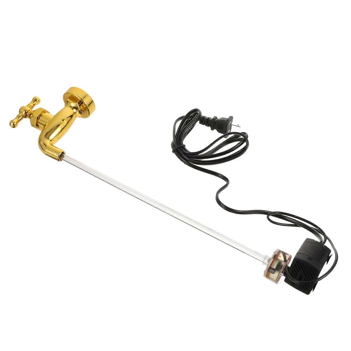 Fantana decorativa pentru gradina, plastic, design simplu, usor de instalat