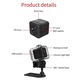 SQ29 mini videokamera, 240 perc folyamatos felvétel, vízálló, 28.2x27.5x26mm, 19.8g