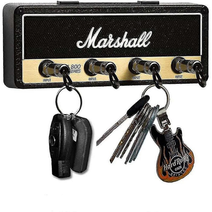 Marshall Jack II Rack 2.0 kulcstartó, 8 gitáraljzattal