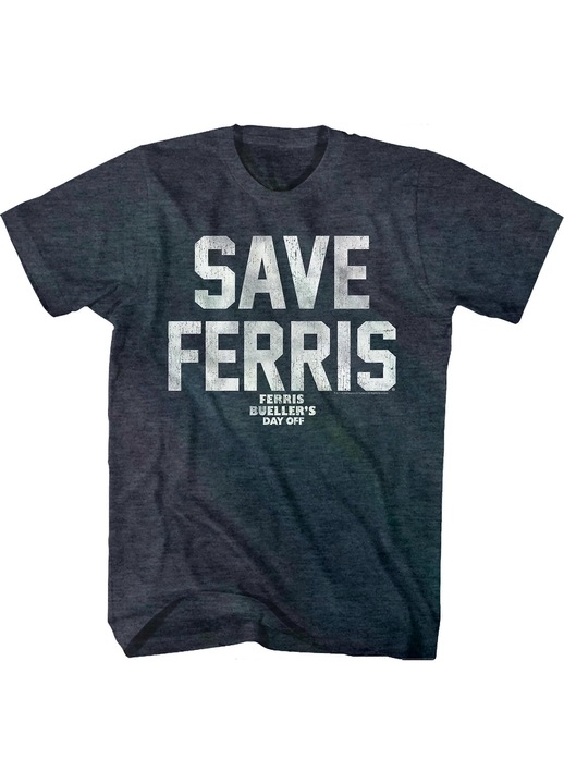 Мъжка тениска Ferris, дизайн памук, син, Син, 3XL