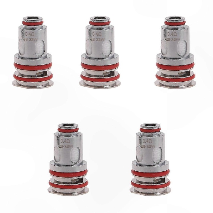 Set 5 bobine GTX, 0.15-1.2 ohm, metal, 1.9 cm