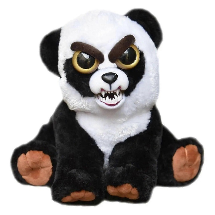 Jucarie de plus, Panda, 20cm, cadou de Craciun, animal furios