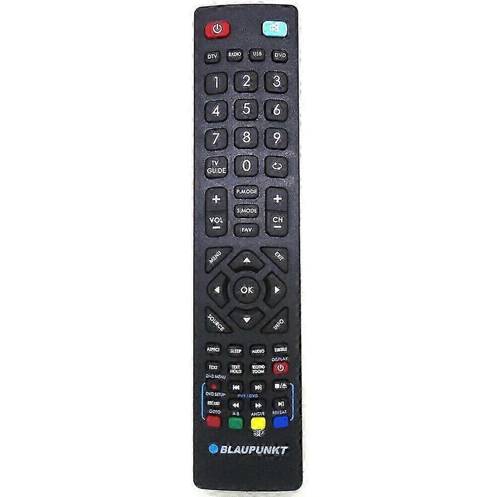 Blaupunkt 3D TV távirányító, állítható légáramlási szög, asztali/kézi használat, készlet