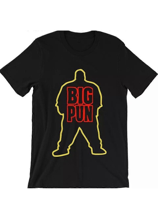 Fekete póló, prémium pamut, uniszex, dupla varrás, Többszínű