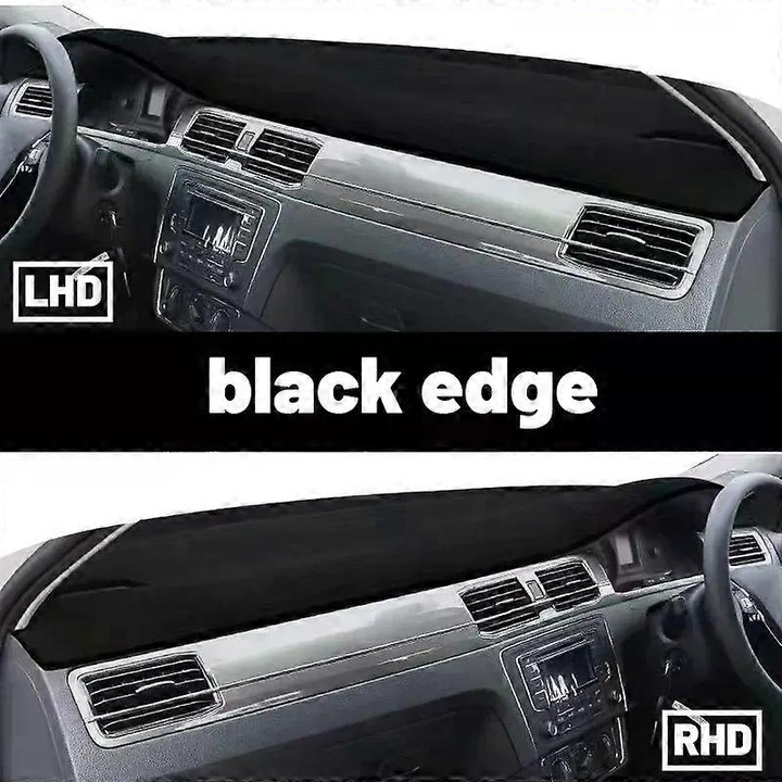 Husa auto pentru BMW X5 G05 2019-2021, mata de tabla de bord, protectie UV, margine neagra