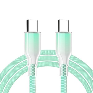 Cablu de date pentru incarcare rapida, 120W, TYPE-C la TYPE-C, PD3.0, 480Mbps, cip de protectie inteligenta, IOS/Android, Compatibil cu iPhone 15/16/17, Samsung, iPad, tableta, Switch etc., aliaj de zinc/nylon, 1.5 metri, verde
