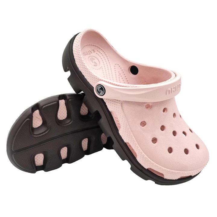 Saboti Satihu, unisex, roz maro, pentru plaja si pescuit, spuma EVA, 36 EU