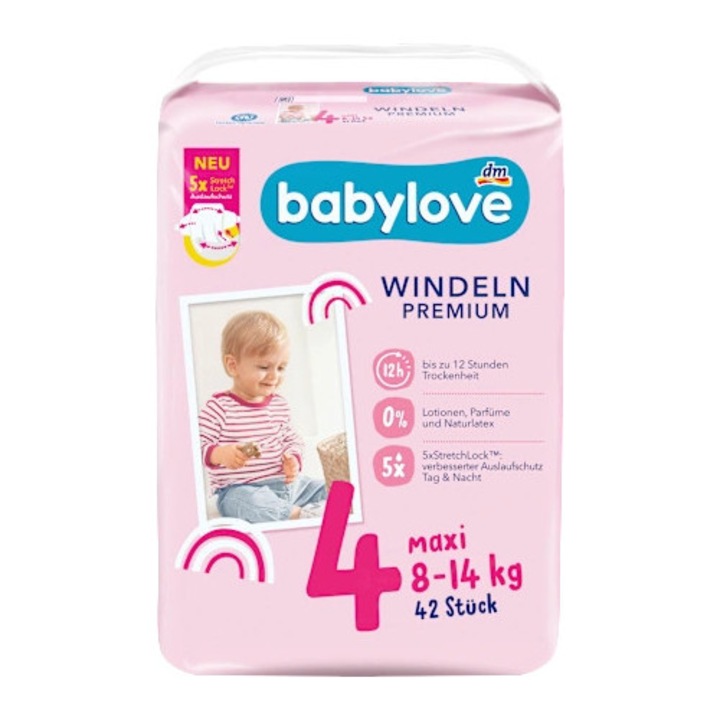 Пелени премиум номер 4, 42 бр.