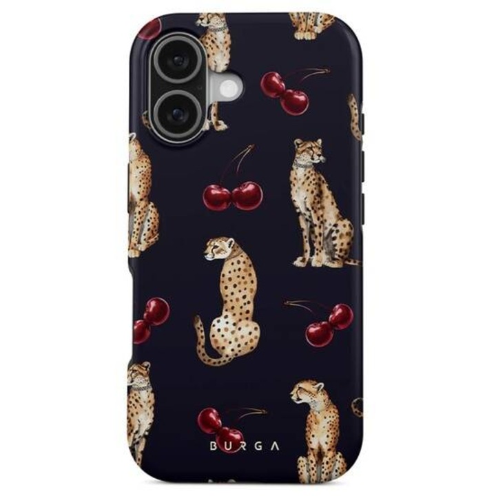 Husa Burga Dual Layer Magsafe Cougar compatibila cu iPhone 17