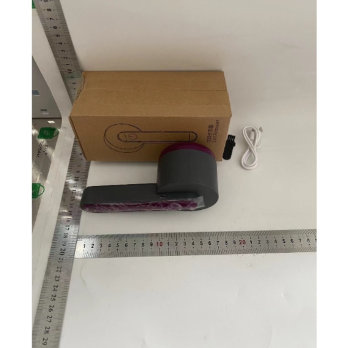 Aparat Pentru Curatat Scame, Danex, inox, negru/mov