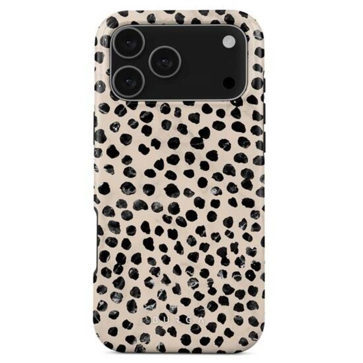 Husa Burga Dual Layer Magsafe Almond Latte compatibila cu iPhone 17 Pro Max