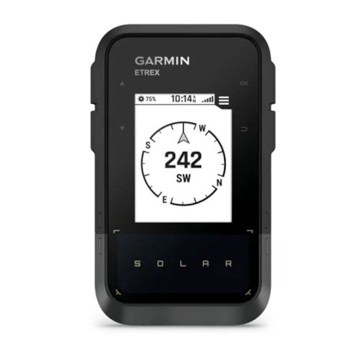 Navigatie GPS Garmin eTrex SE, solar, negru/gri