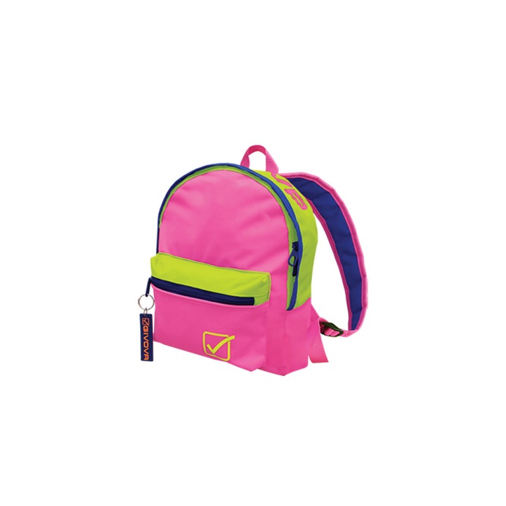 Rucsac Givova University, ROZ/GALBEN FLUO, uni