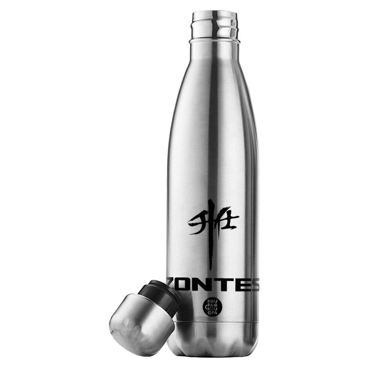 Termos din inox, 500ml, design dublu perete, capac etans, reciclabil