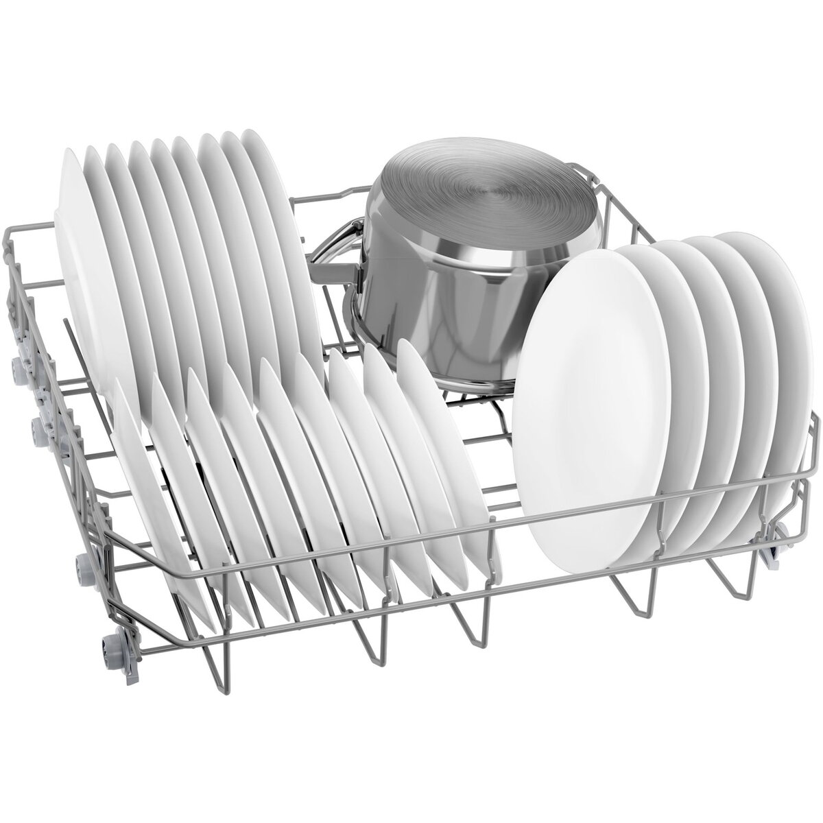 Masina de spalat vase Bosch Serie 4 SMS4HMI07E, 14 seturi, inox, 60x60x84.5cm