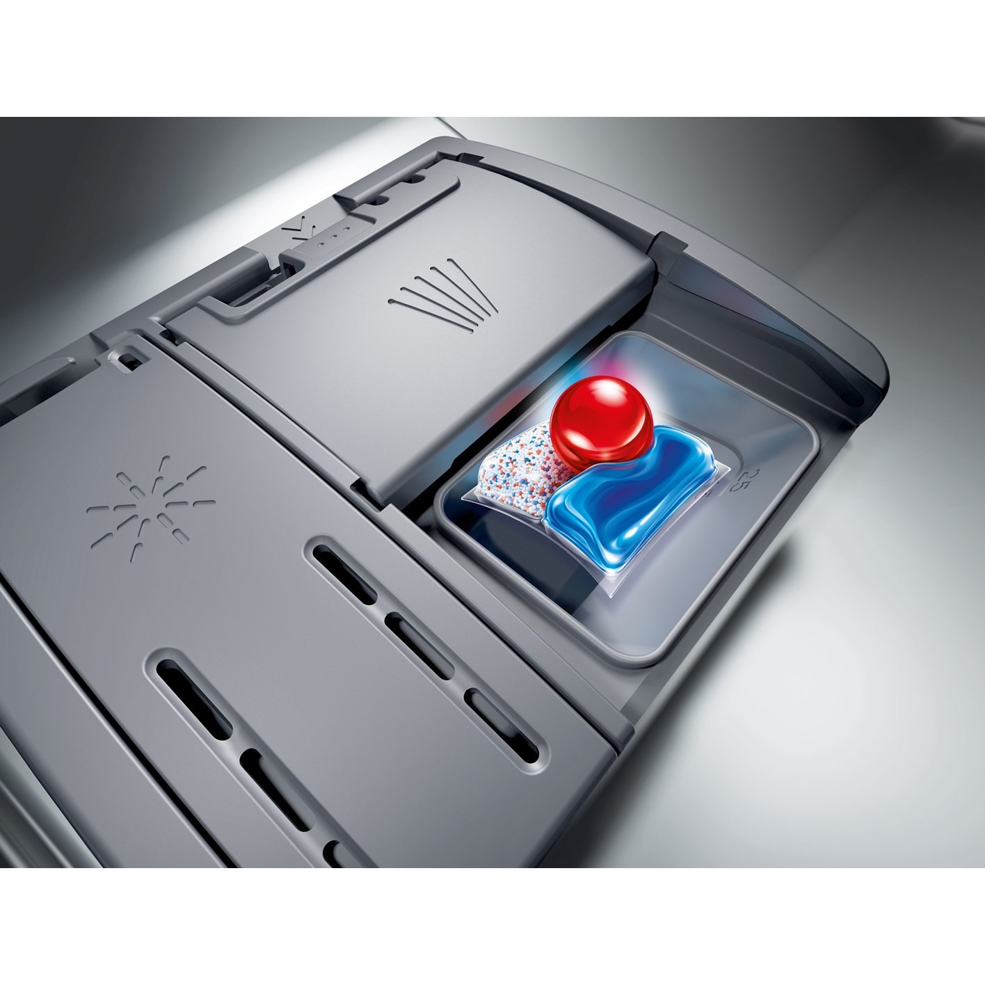 Masina de spalat vase Bosch Serie 4 SMS4HMI07E, 14 seturi, inox, 60x60x84.5cm