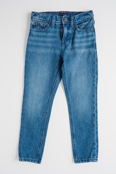 Tommy Hilfiger, Regular fit farmernadrág, Sötétkék