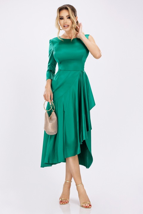 Rochie midi verde, Rn 2065