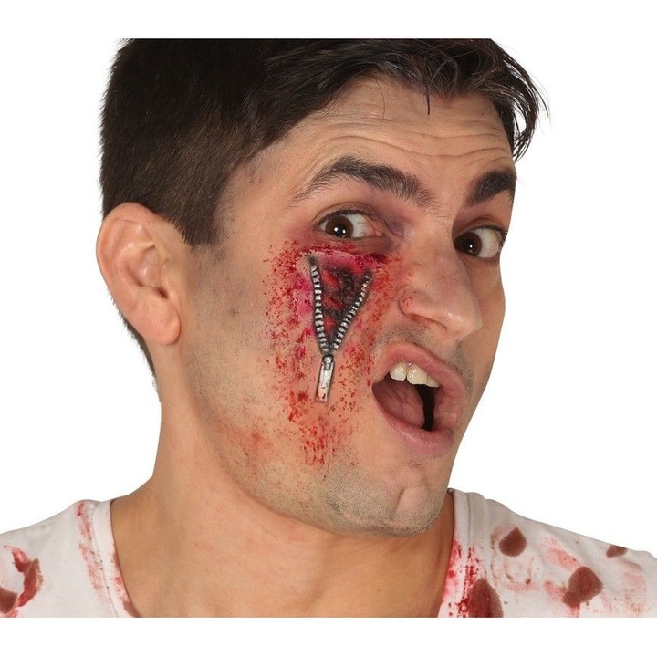 Парти аксесоари, Гуирка, рана с цип, комплект, еластична, многоцветен