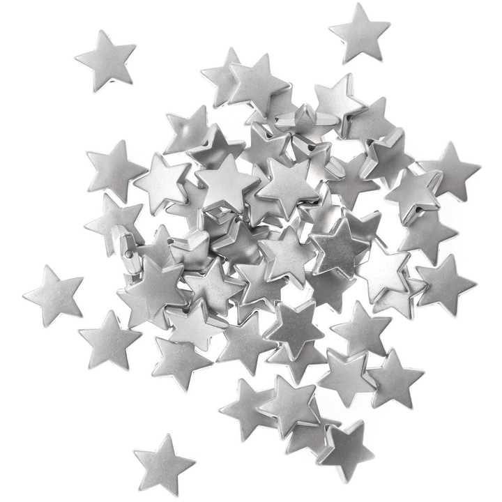 Set margele decorative 1,5cm, 60 bucati