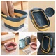 Galeata pliabila 15L ToolSpace, turcoaz, 43x33.5x22cm, cu masaj pentru picioare