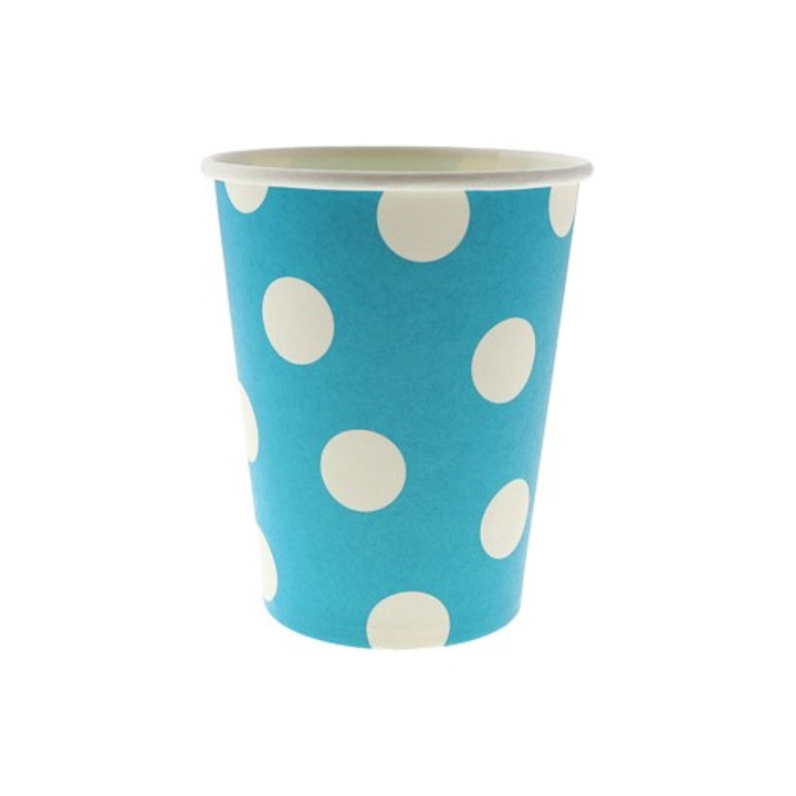 Комплект 6 хартиени кубчета blekini с точки, 270 мл, GoDan